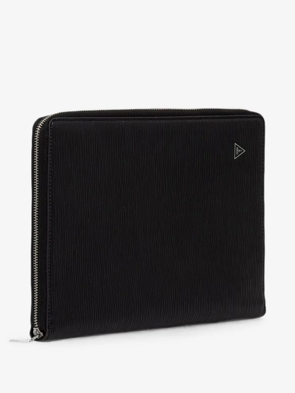 Milano logo-plaque textured wallet - 1