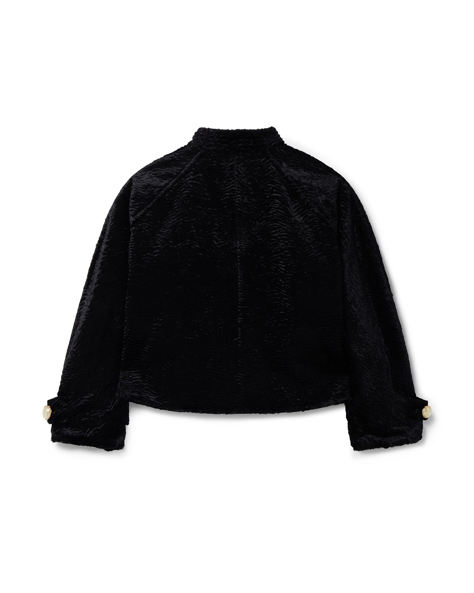 Astrakhan Short Suit Jacket - 2