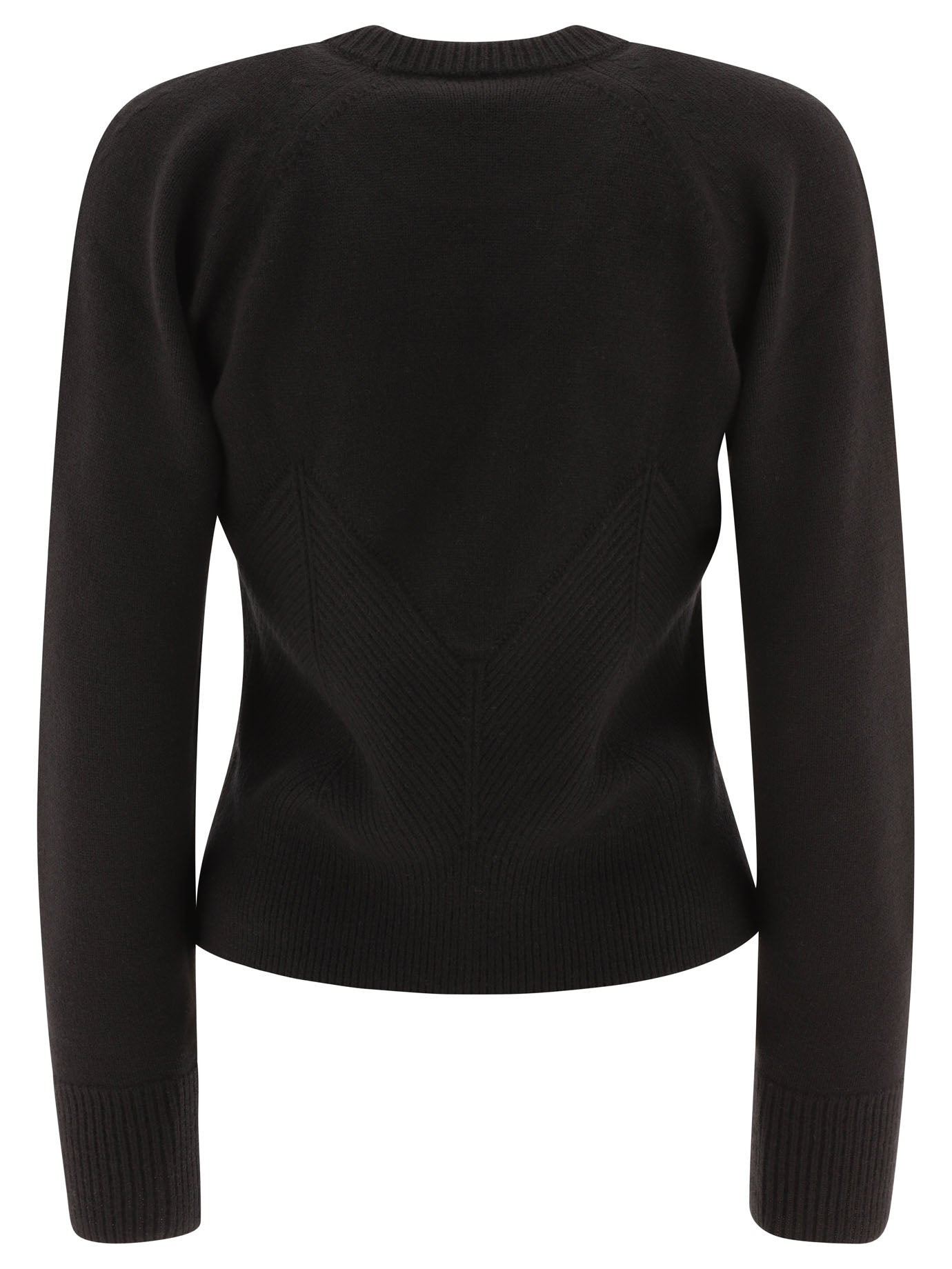 Alexander Mcqueen Women "Chevron Corset" Sweater - 2