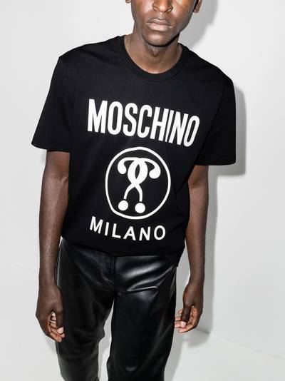 Moschino Double Question Mark-print T-shirt outlook