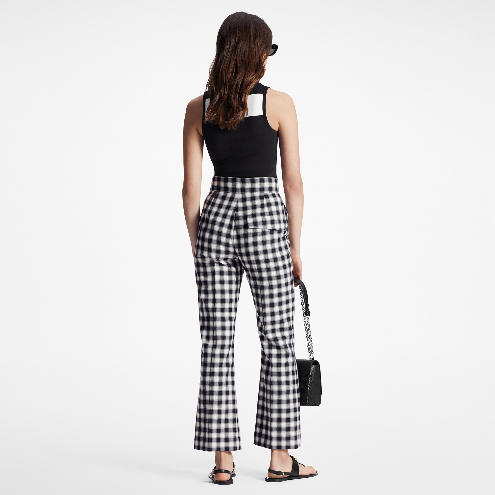 Vichy Check Pants - 3