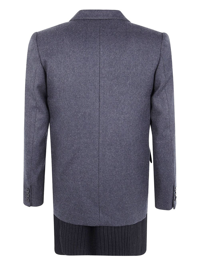 sacai double-breasted coat outlook