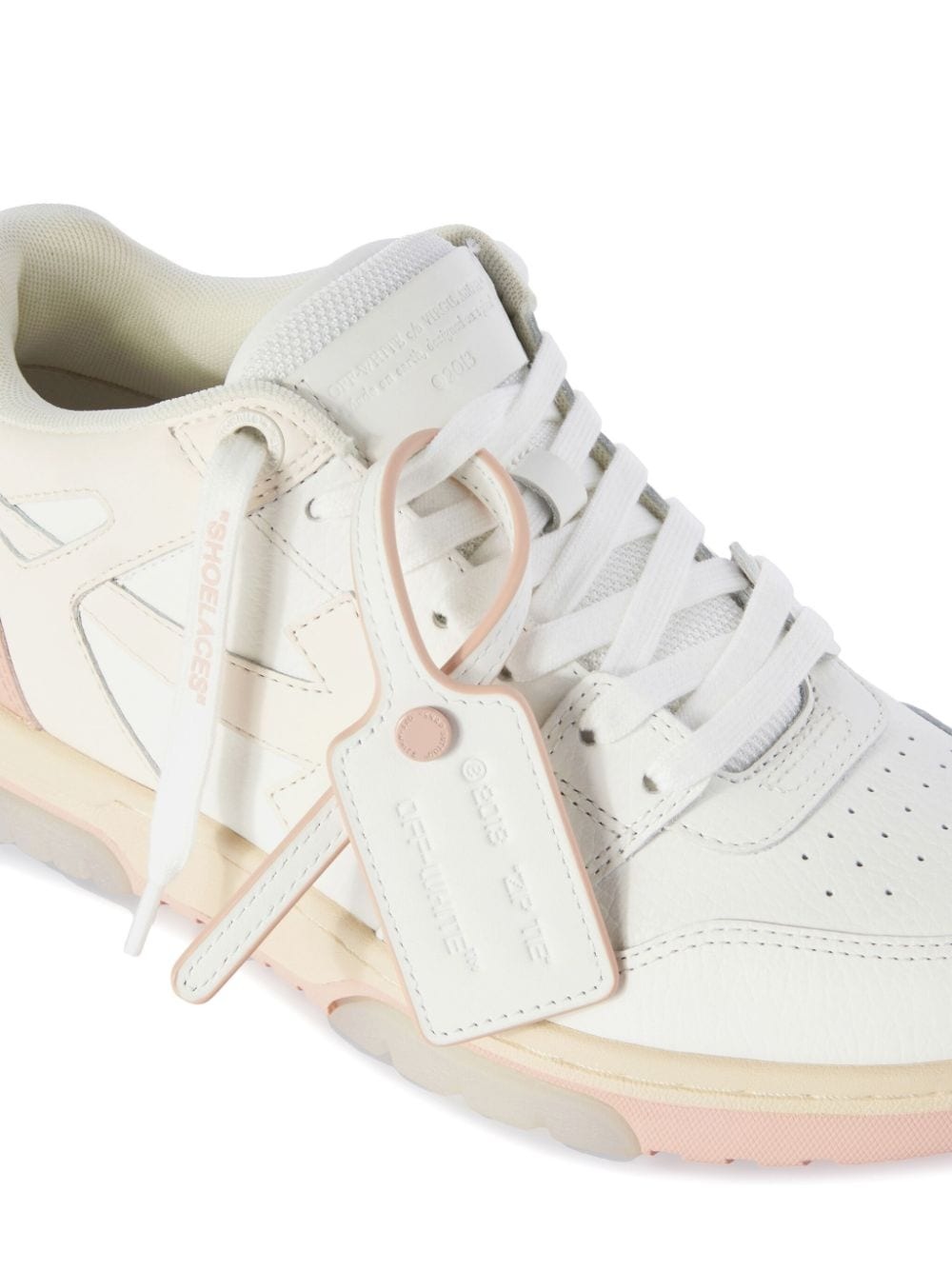Out Of Office leather sneakers - 5