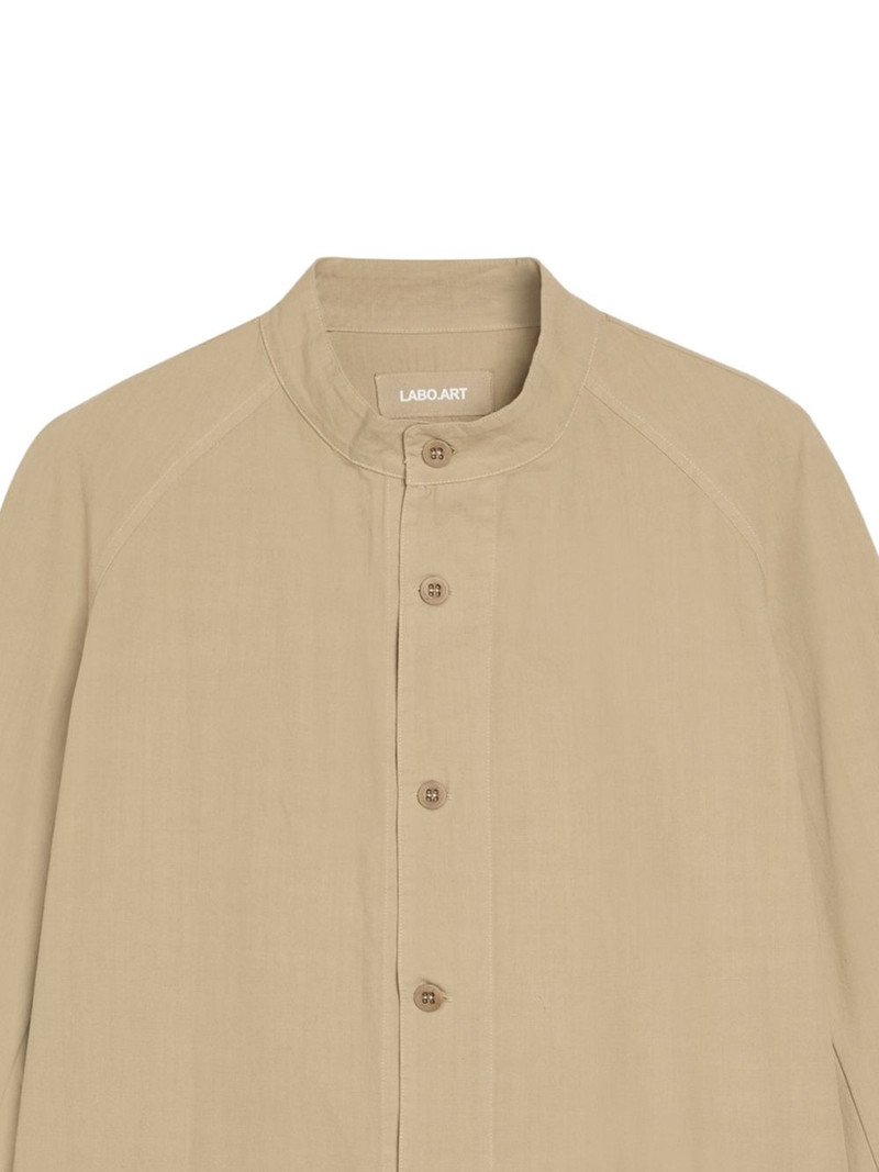 LABO.ART patch pocket cotton shirt outlook