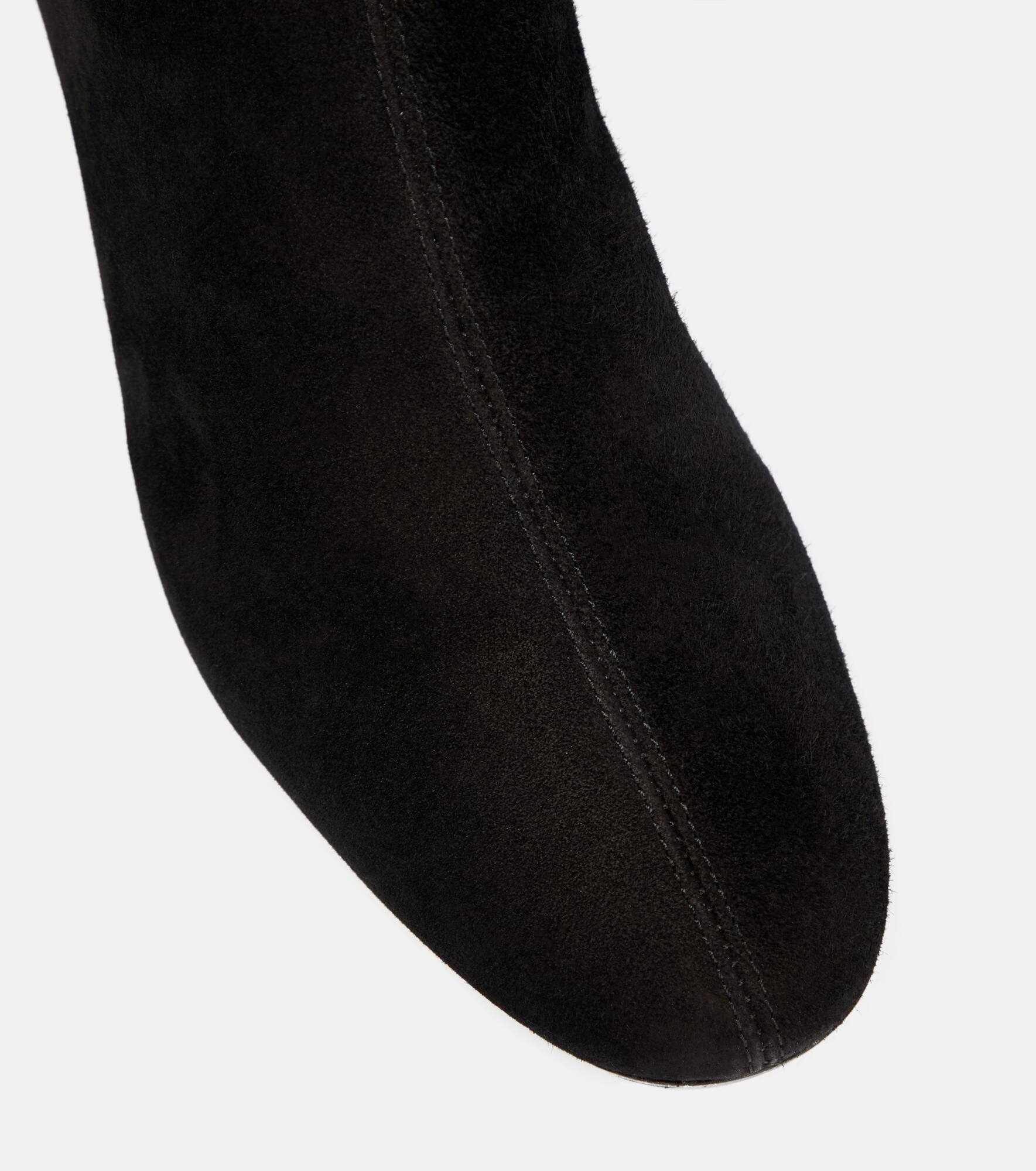 Saint Honore suede knee-high boots - 5