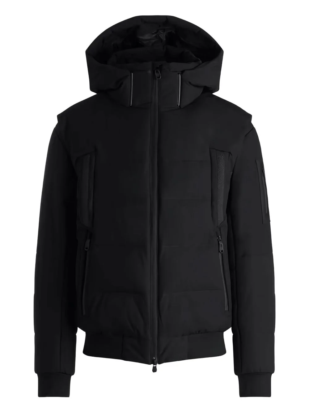 hooded padded jacket - 1