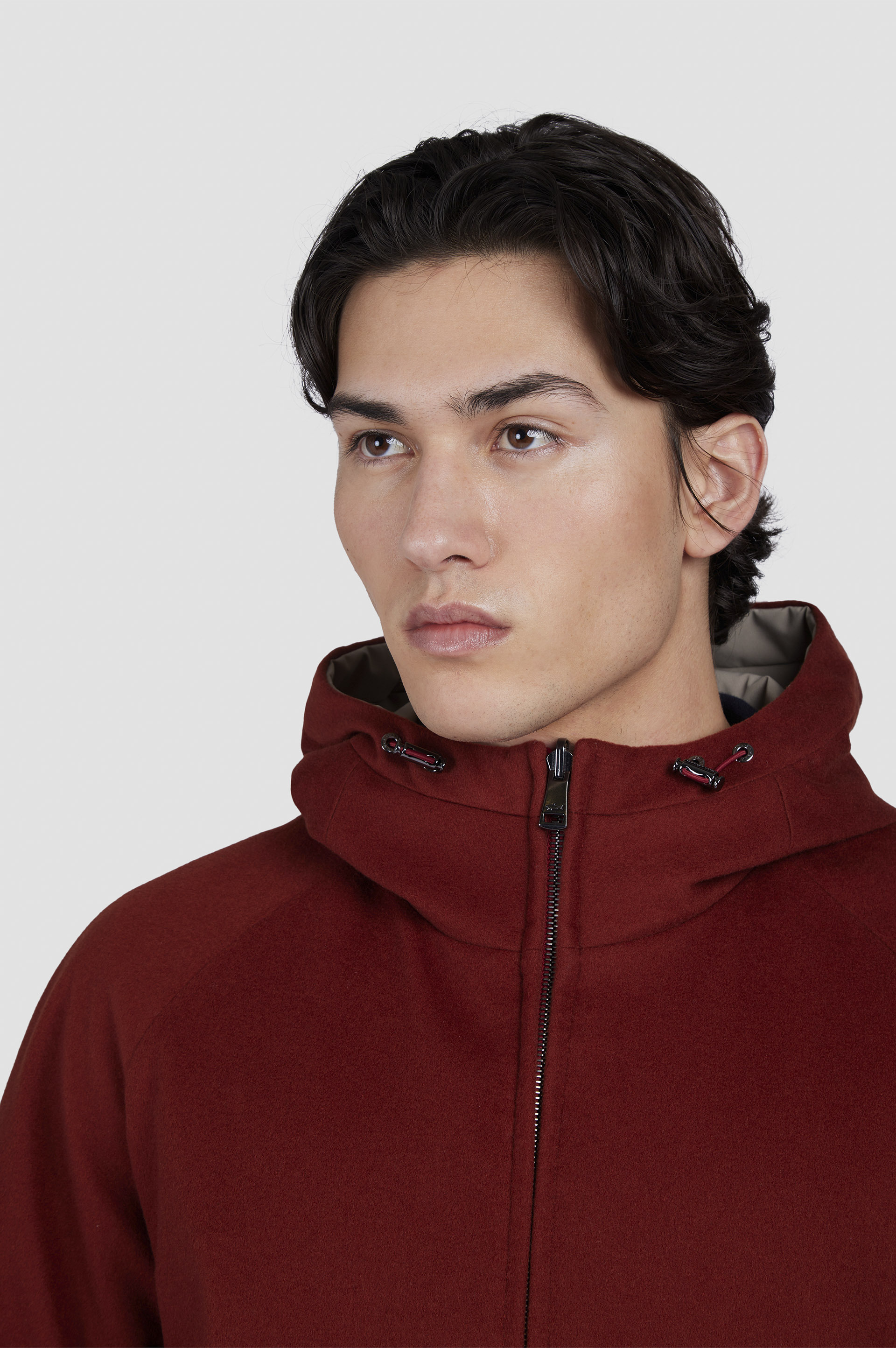 REVERSIBLE JACKET IN CASHMERE AND TYPHOON® - 4