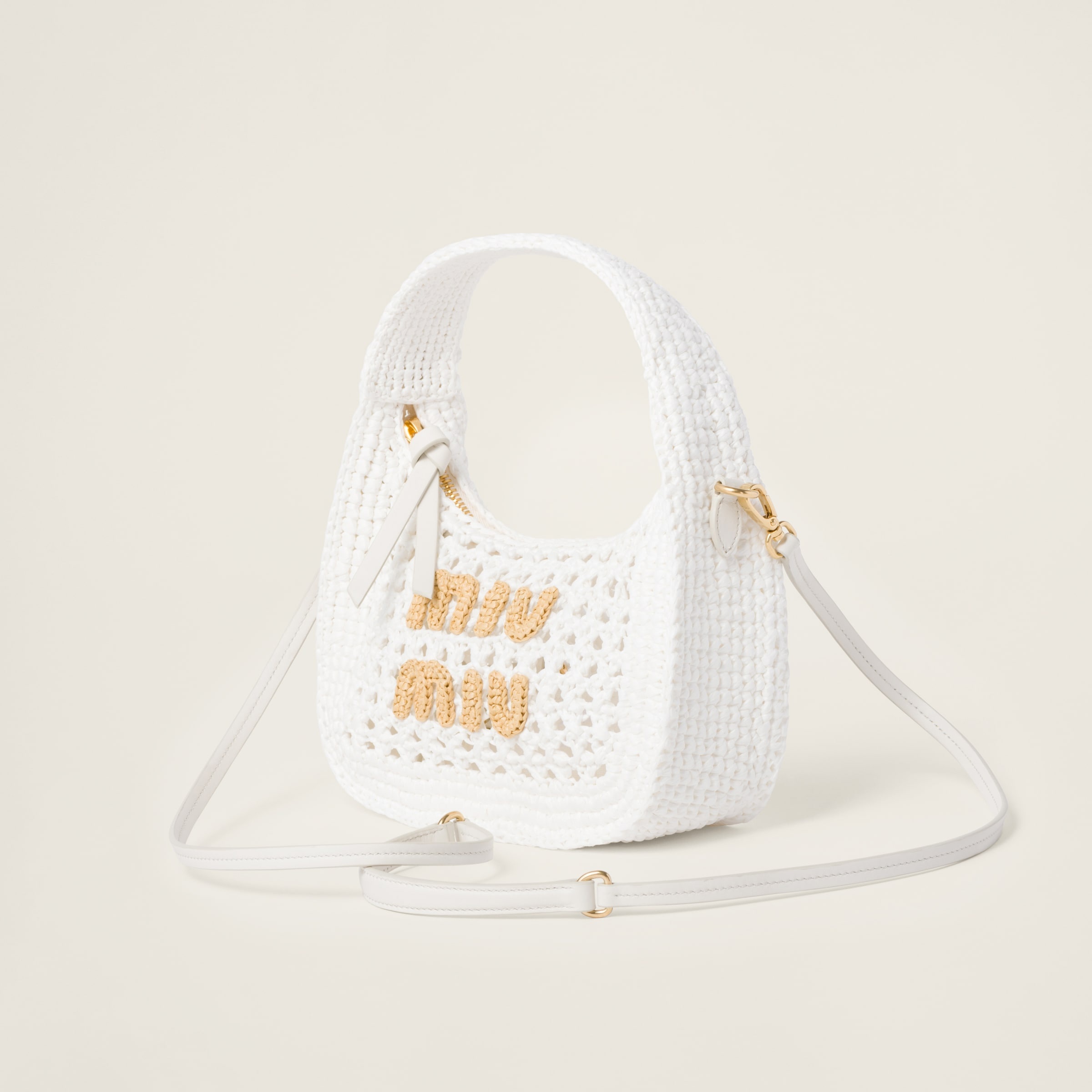 Wander woven fabric hobo bag - 3