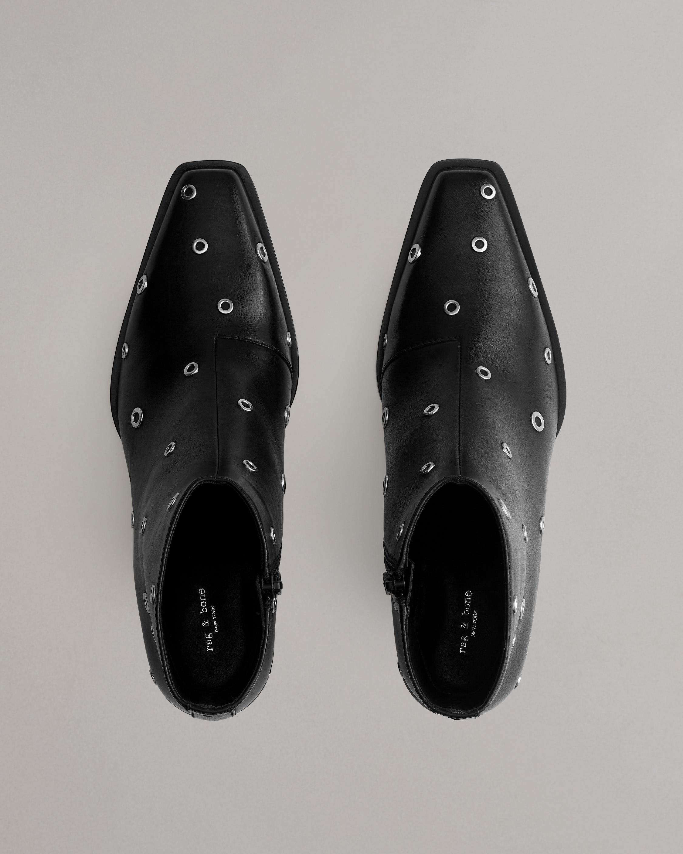 Joni Zip Leather Boot - 4