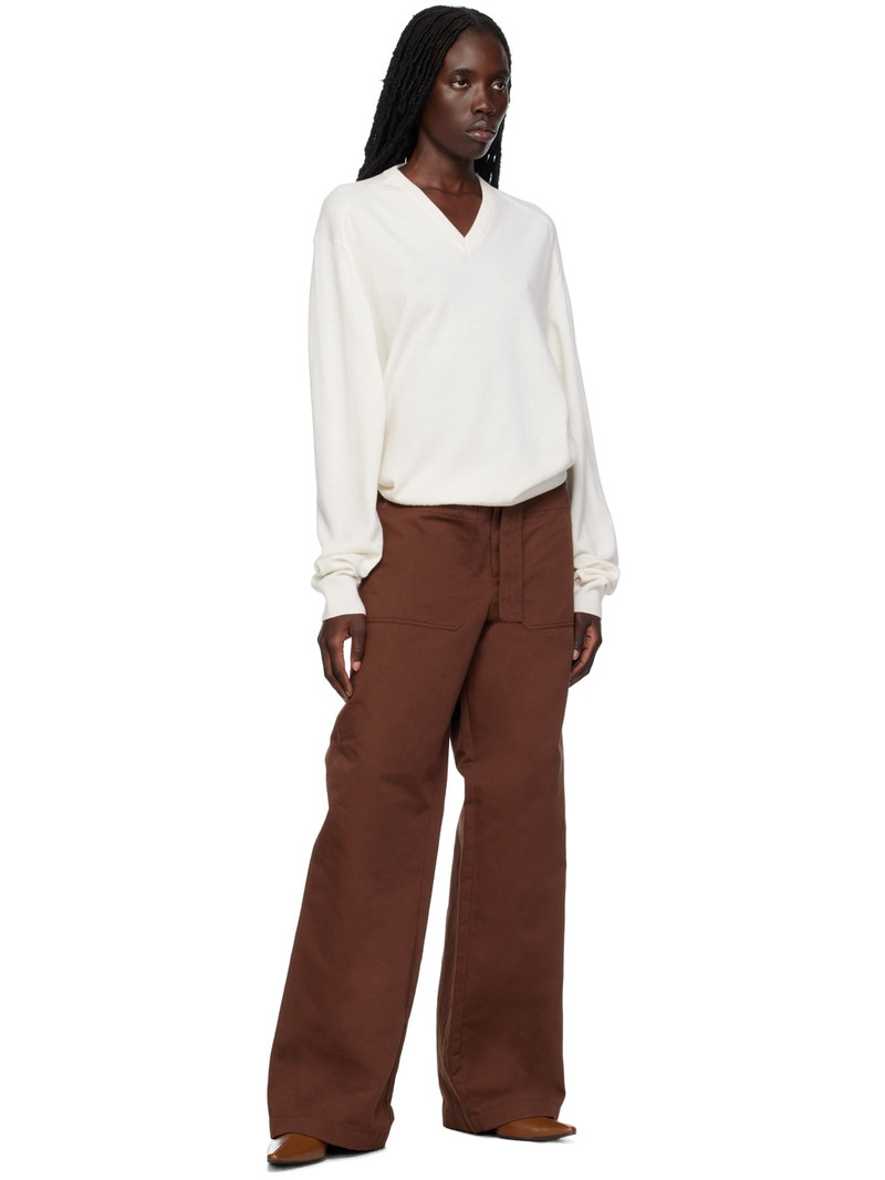 Brown Slim Lined Ankle Boots 7