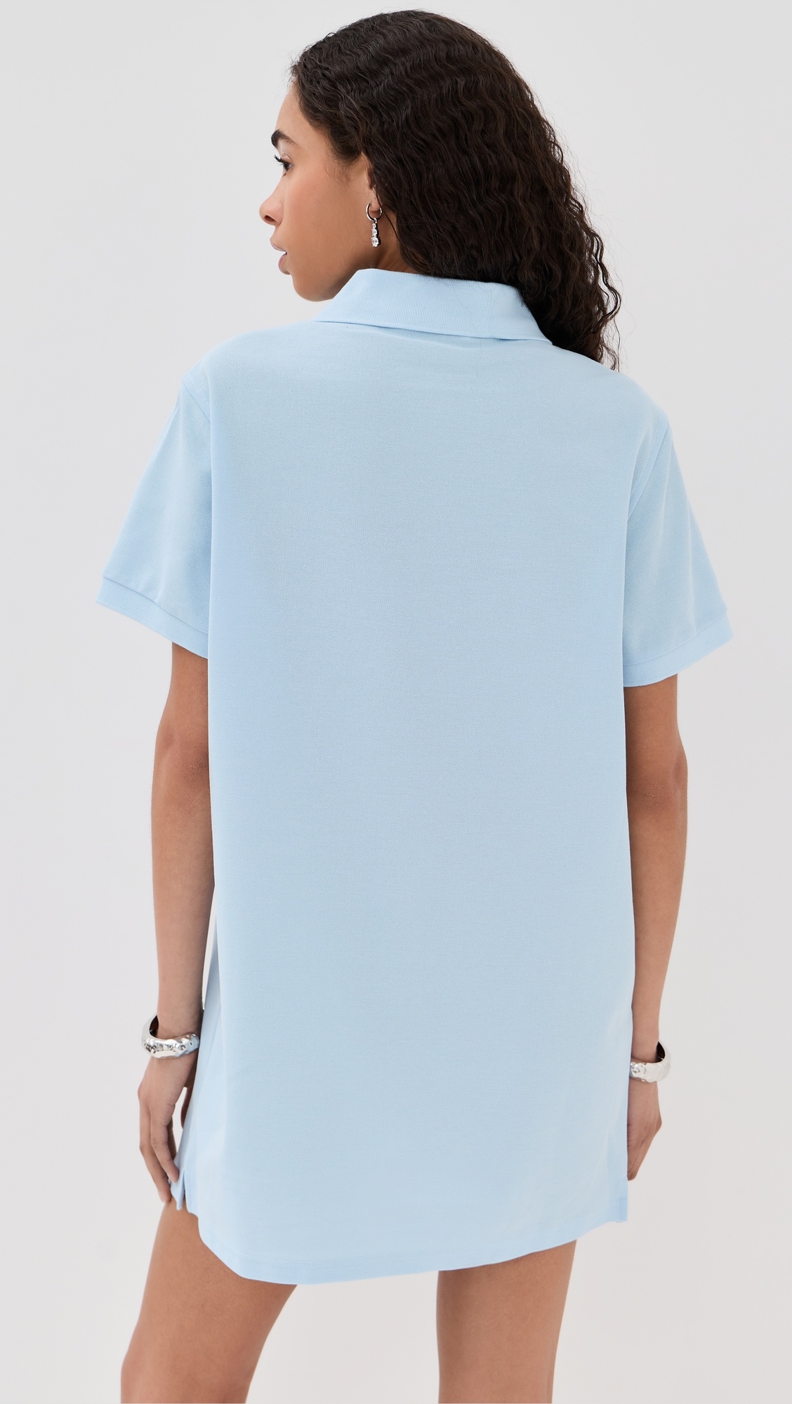 Crystal Heart Cutout Polo Dress - 3