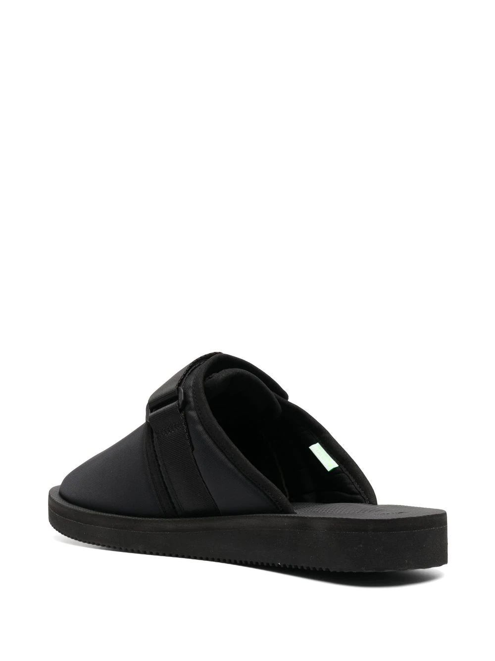 logo patch slippers - 3
