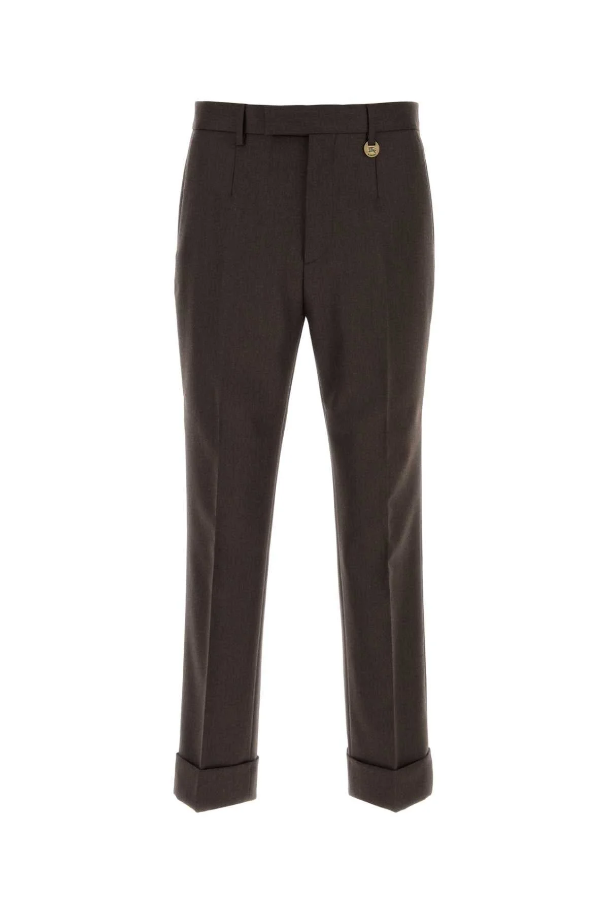 Burberry Men Dark Brown Wool Pant - 1