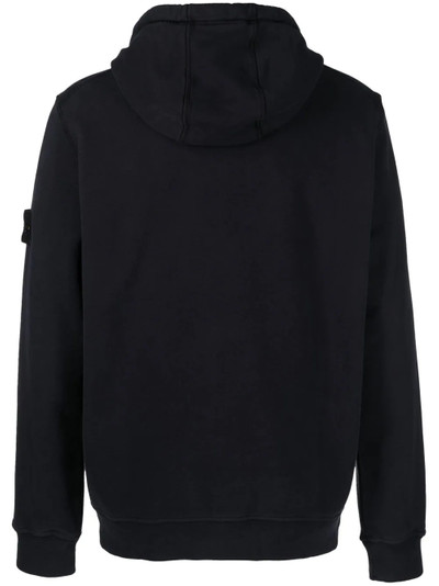 Stone Island Compass patch-detail hoodie outlook