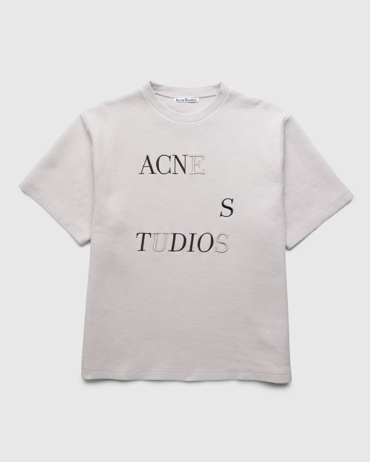Acne Studios – Logo T-Shirt Beige - 1