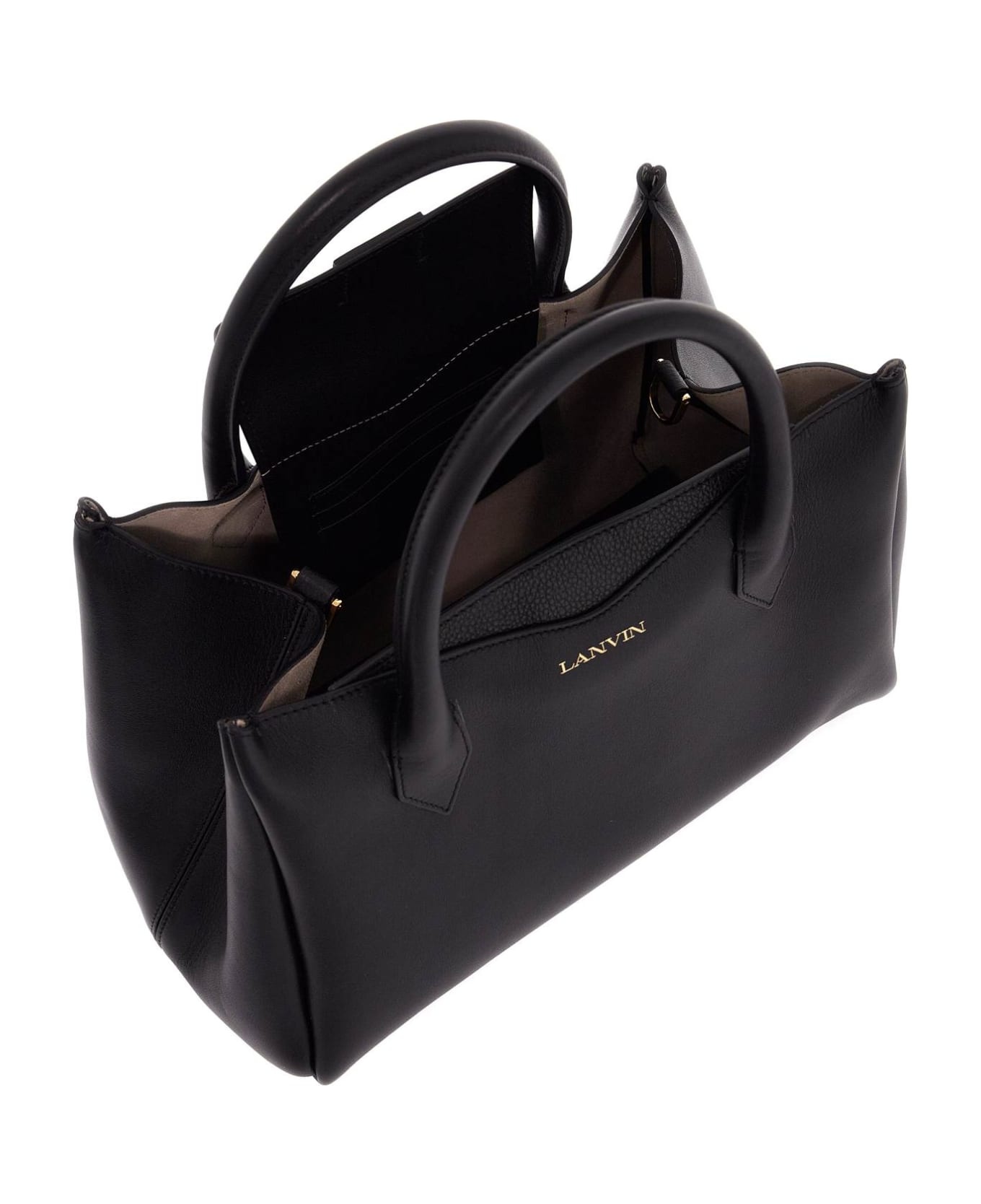 Black Leather Bag - 4