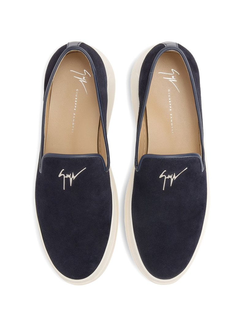 Conley signature velour loafers 4