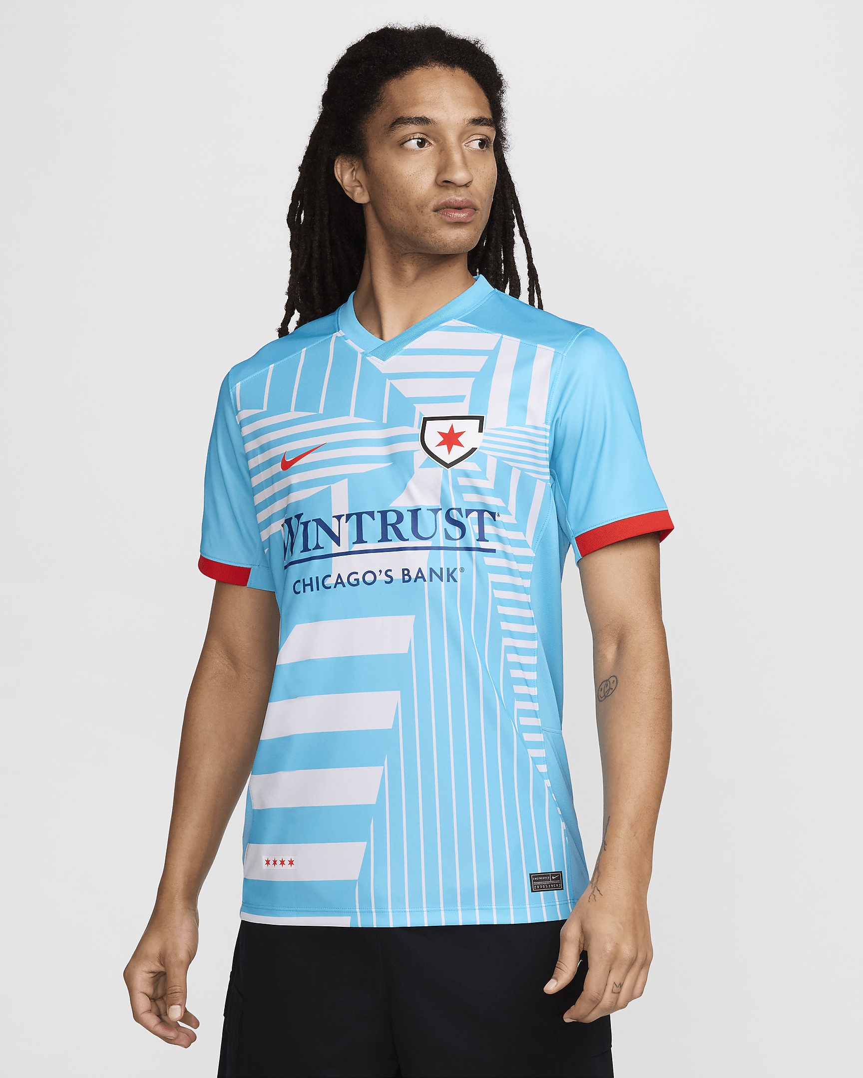 Chicago Red Stars 2024 Stadium Primary Nike Men's Dri-FIT NWSL Replica Jersey - 1