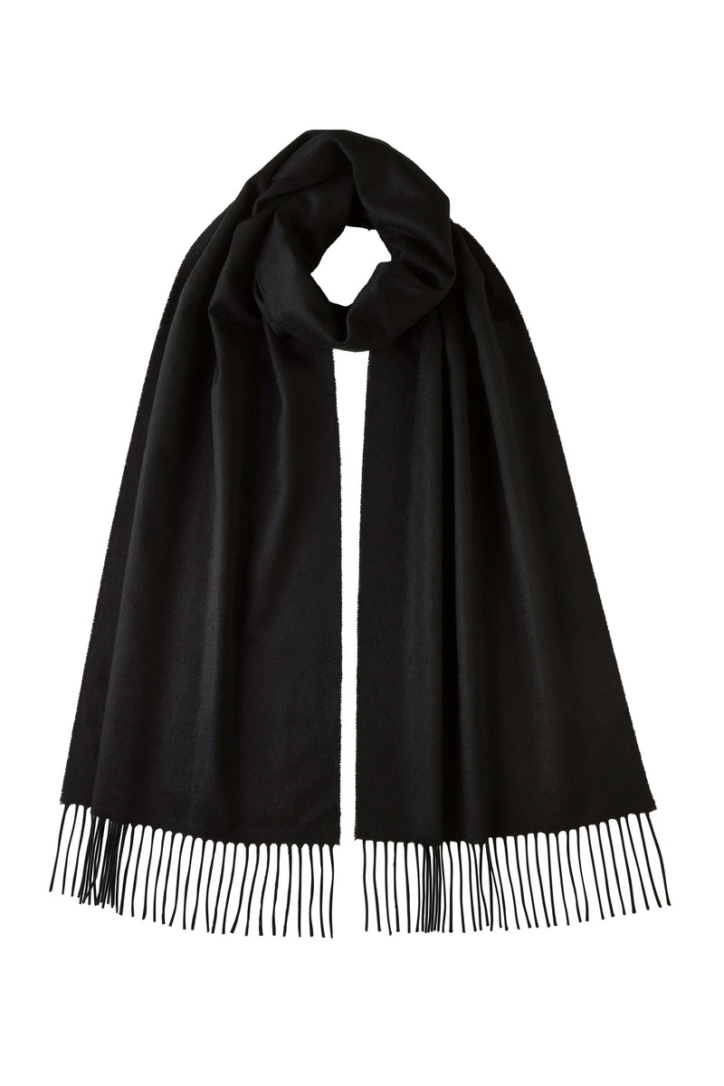 Wide Cashmere Scarf 1