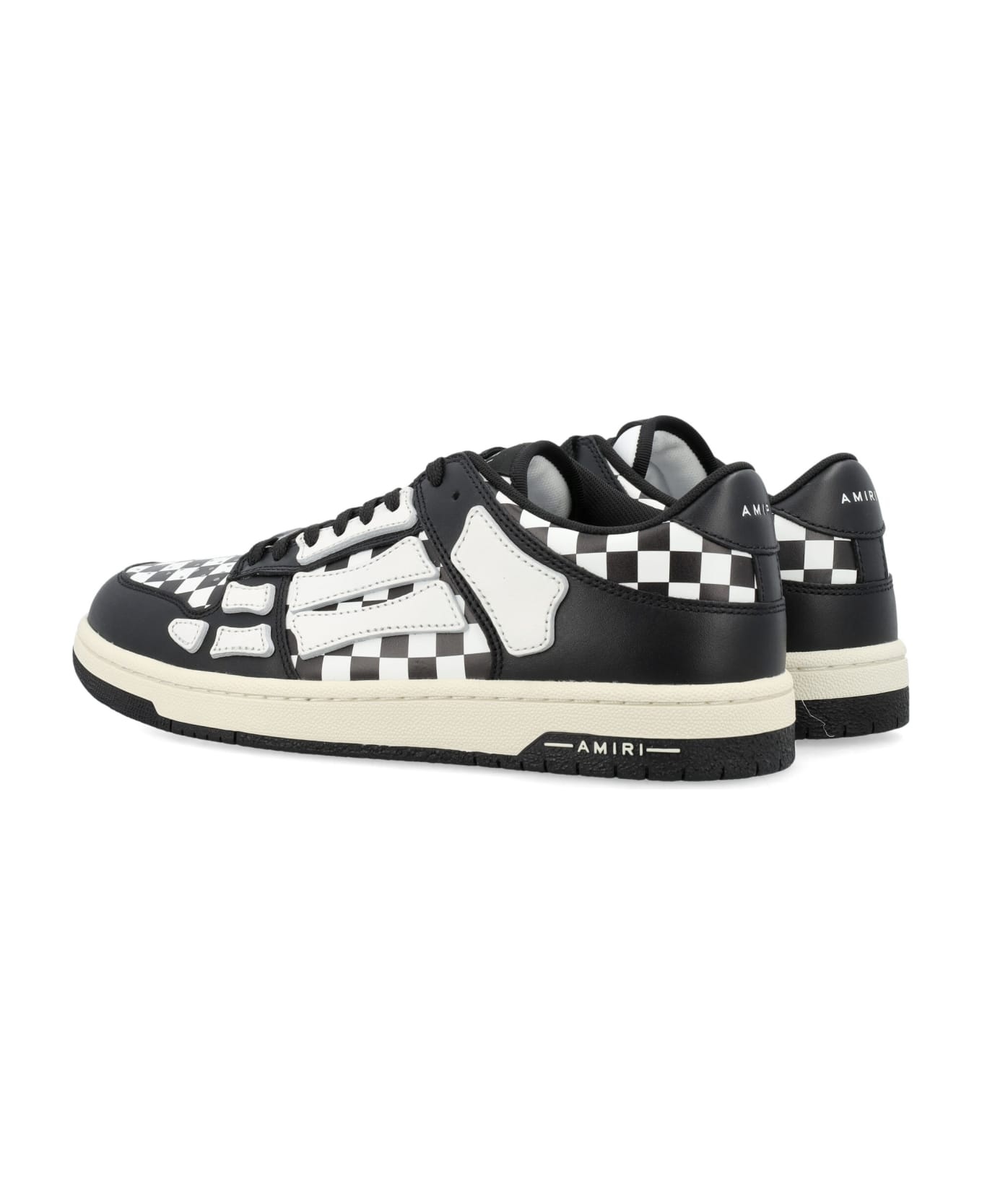 Checkered Skel Top Low Sneakers - 4