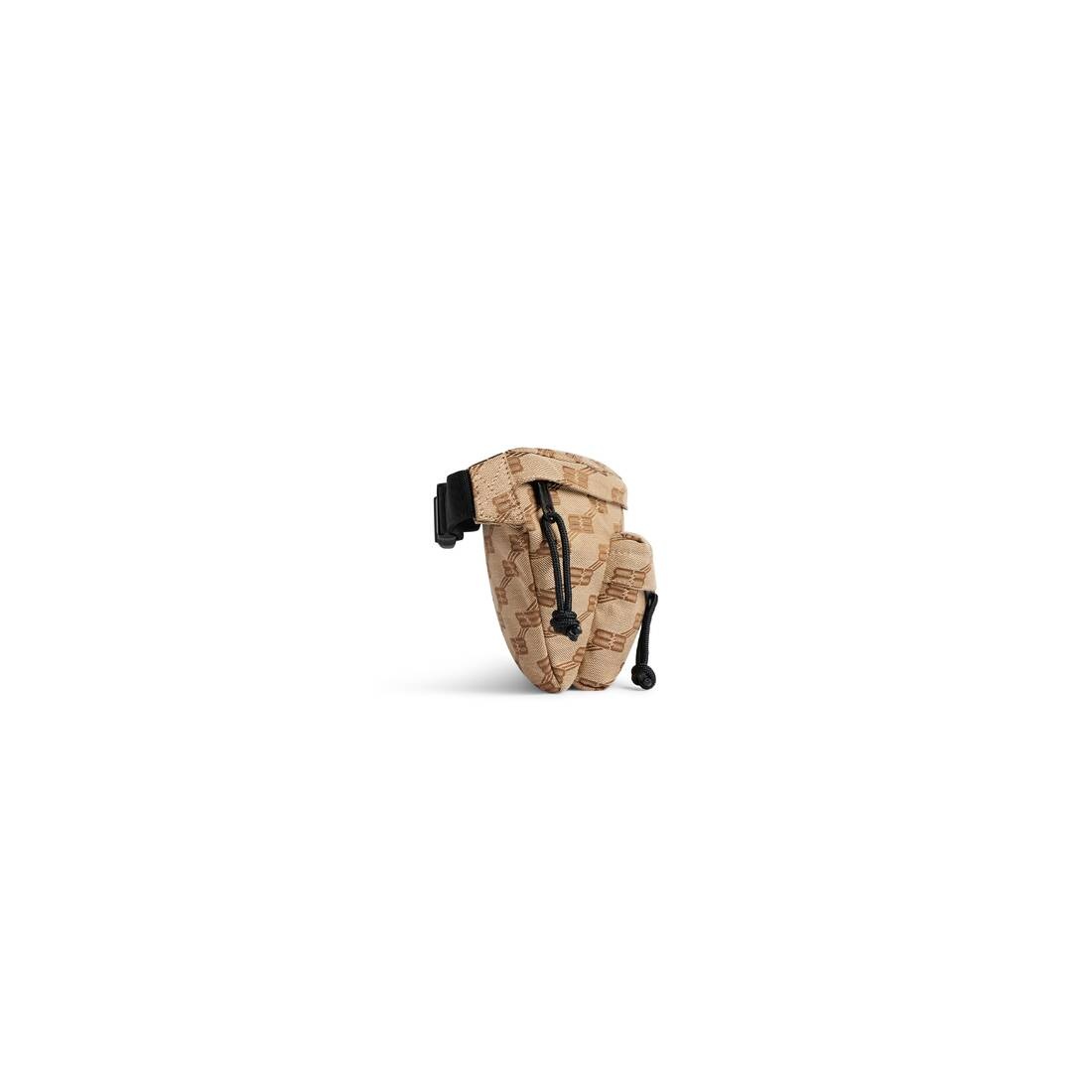 Men's Signature Medium Beltpack Bb Monogram Jacquard Canvas in Beige - 3
