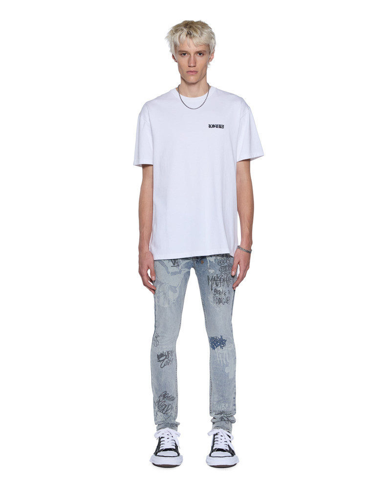 Ksubi HAUNTED BIGGIE SS TEE WHITE outlook