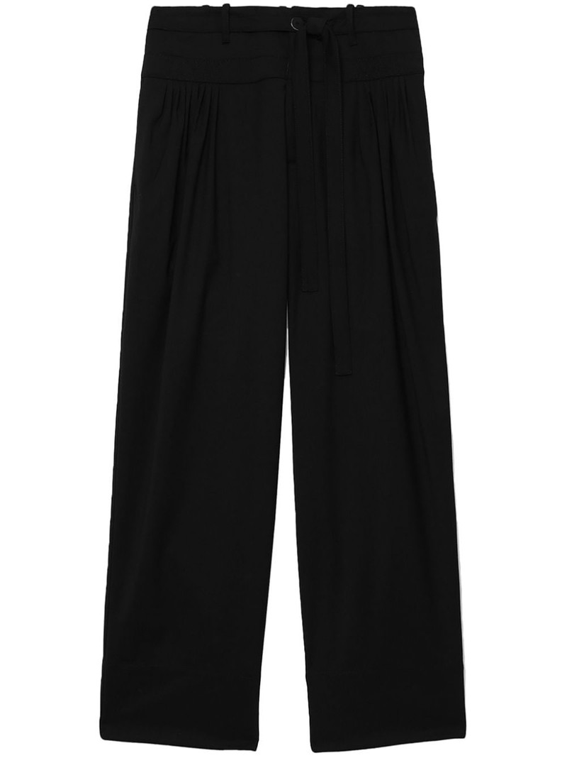 high-waist straight-leg trousers 1