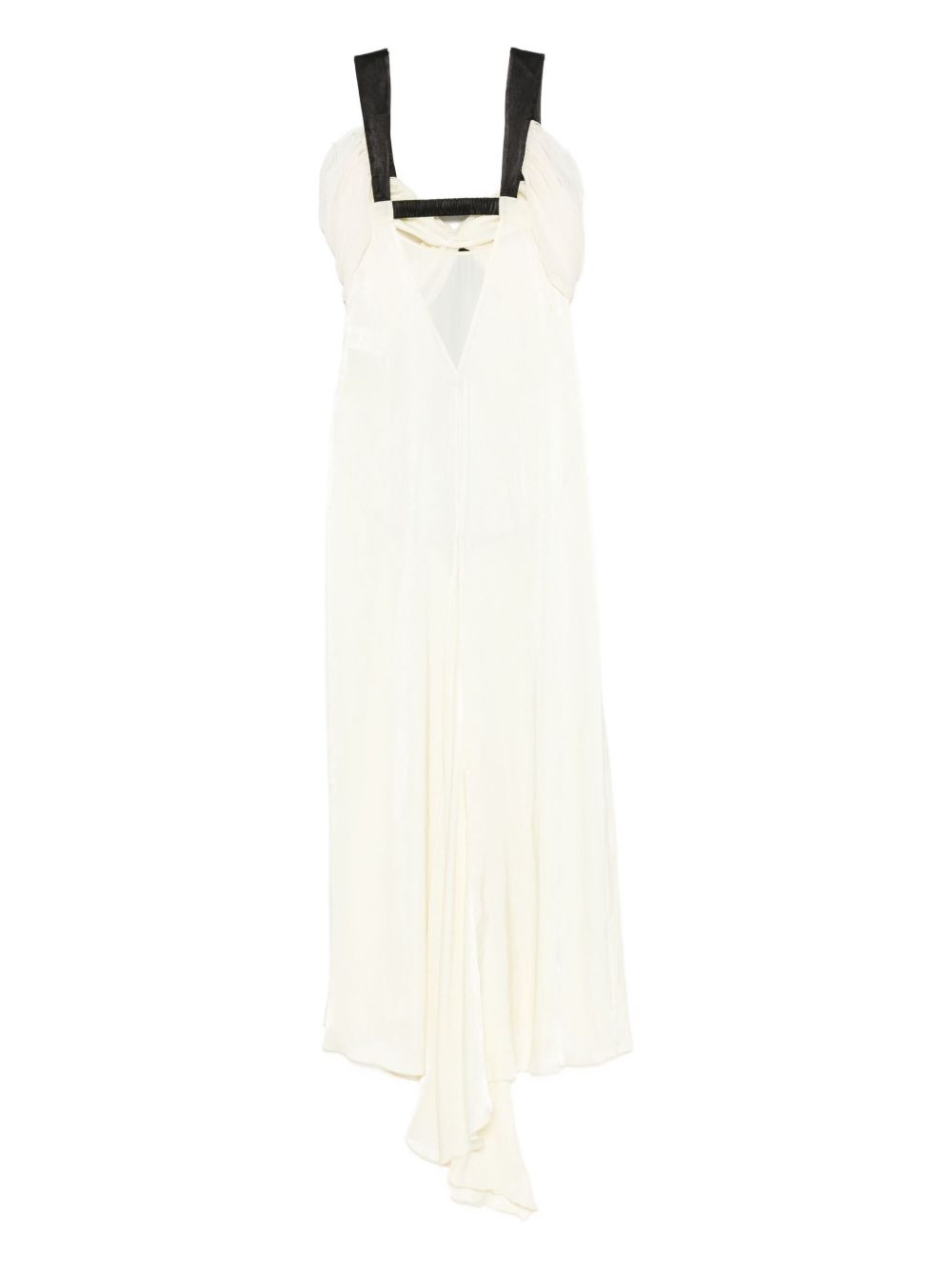 Élodie bow-detail asymmetrical dress - 2