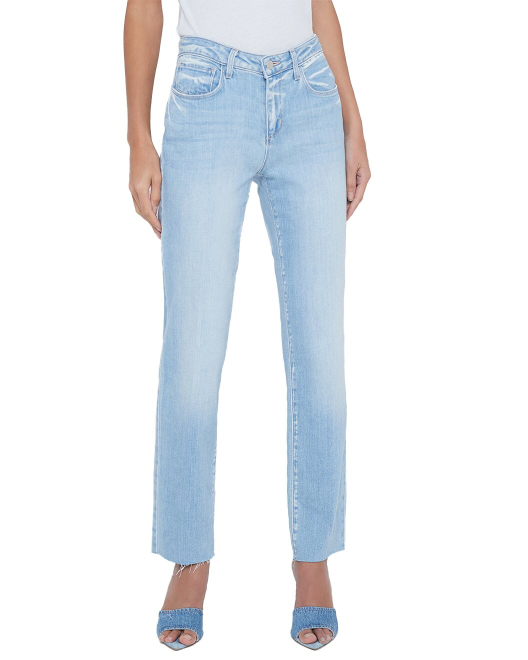 L'AGENCE Milana Low-Rise Stovepipe Jean - 1