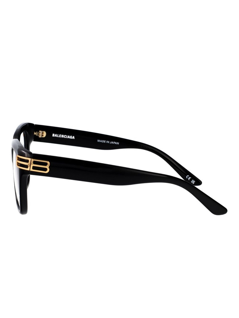 logo rectangle-frame glasses 4