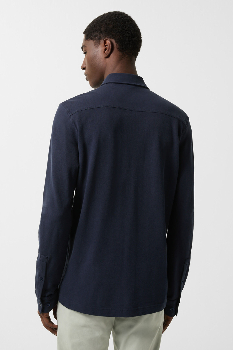 BOGNER Franz Polo shirt in Navy blue outlook