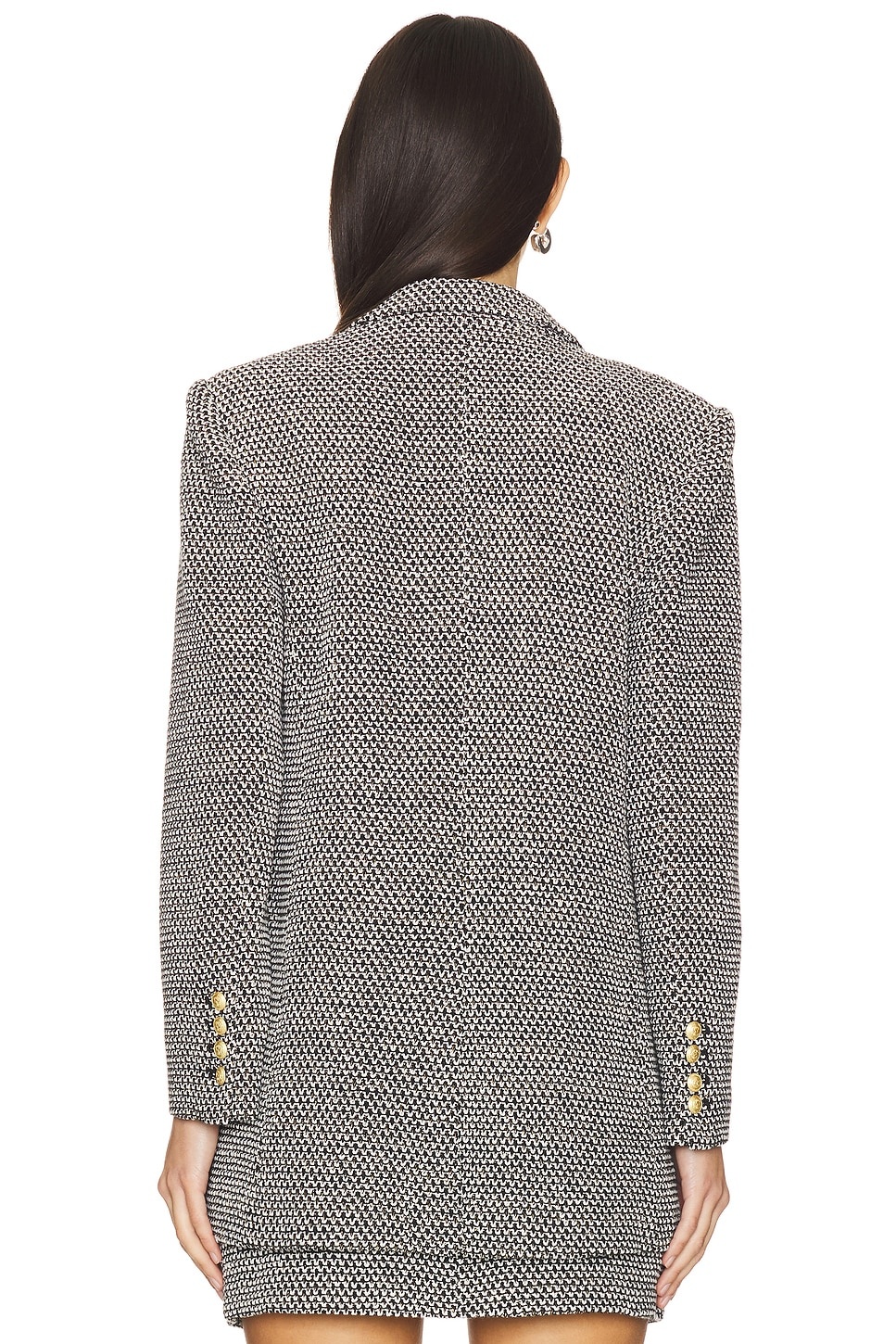 Riva Knit Double Breasted Blazer - 4