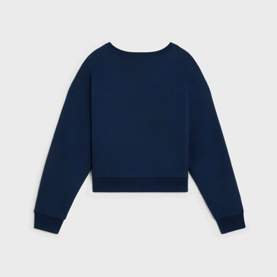 CELINE celine paris 16 sweatshirt in cotton fleece outlook
