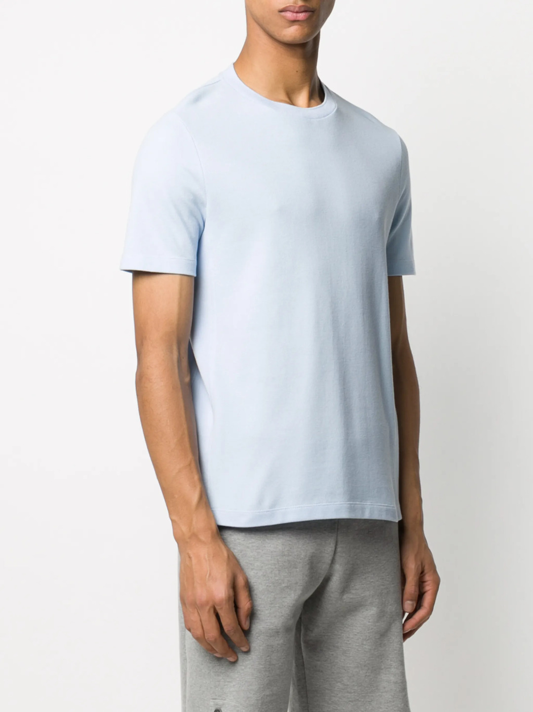 Short Sleeve Tee With Engineered - 3