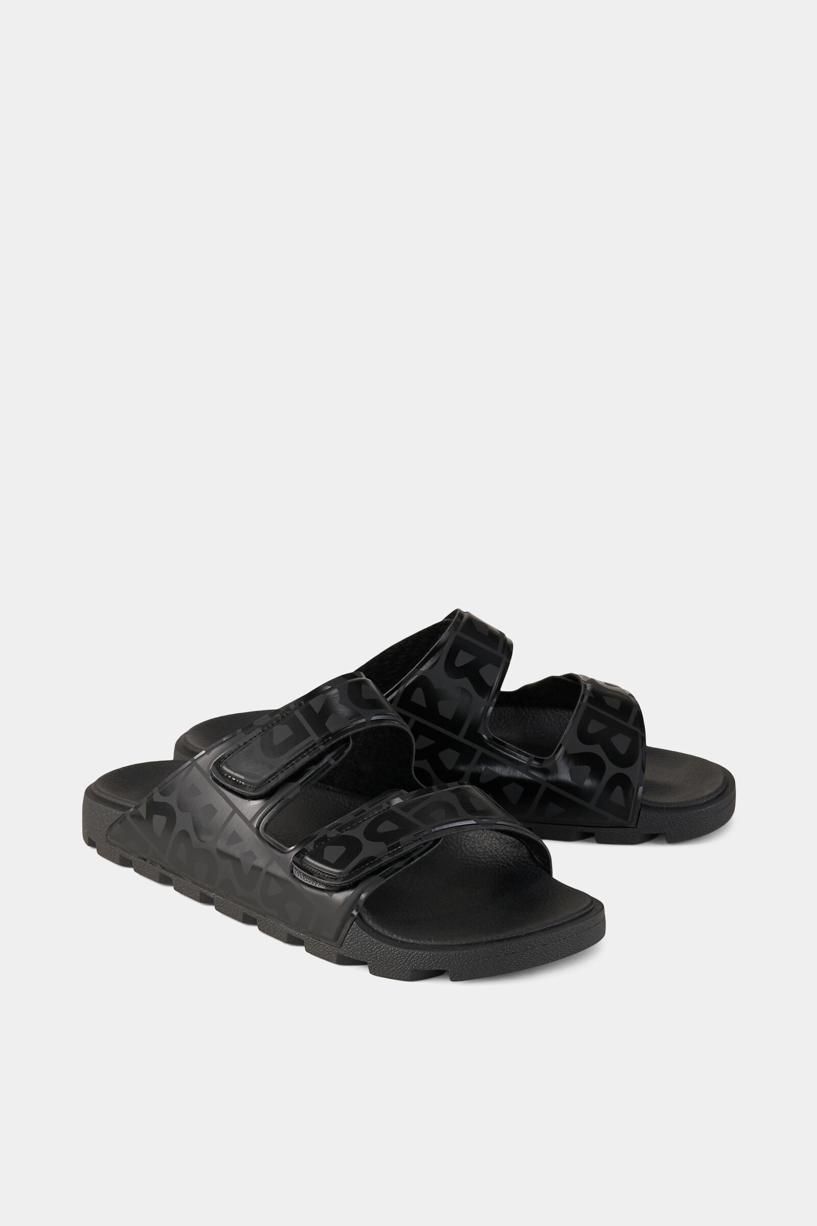 Biarritz Slides in Black - 3