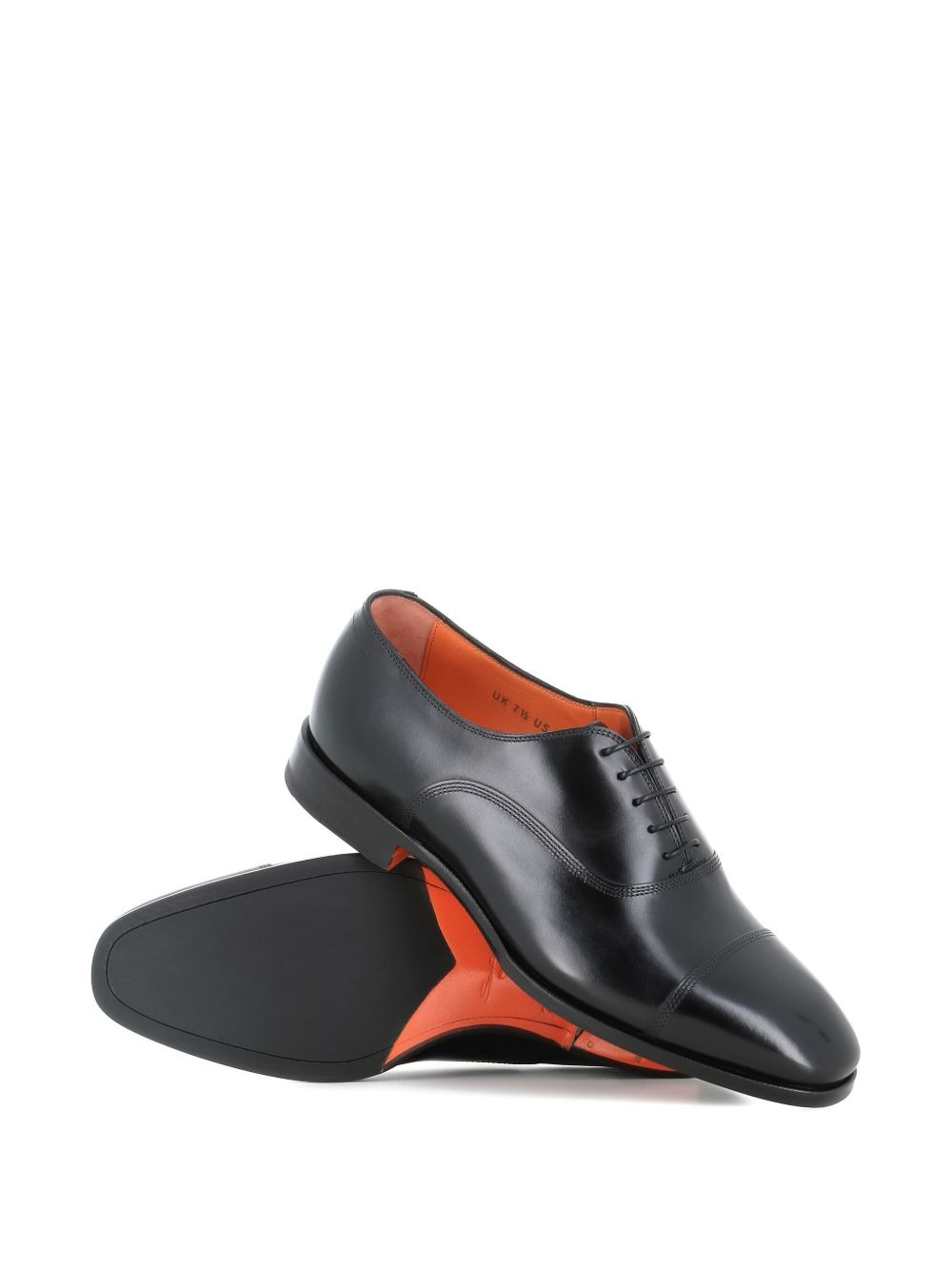 cap-toe lace-up oxford shoes - 5