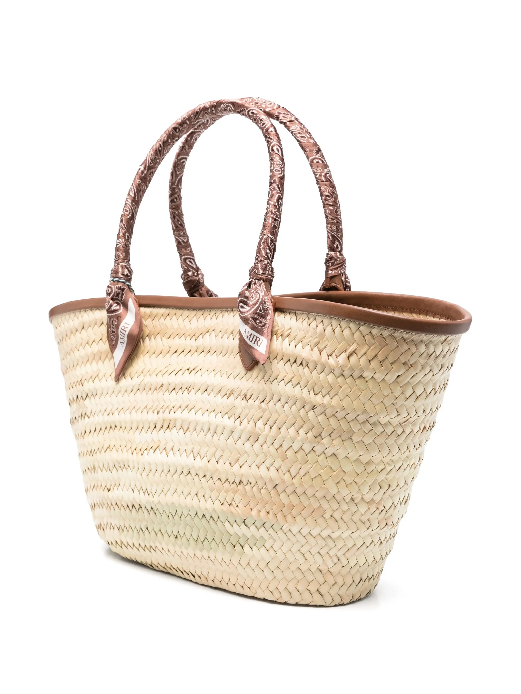 MA Raffia Tote Bag - 3