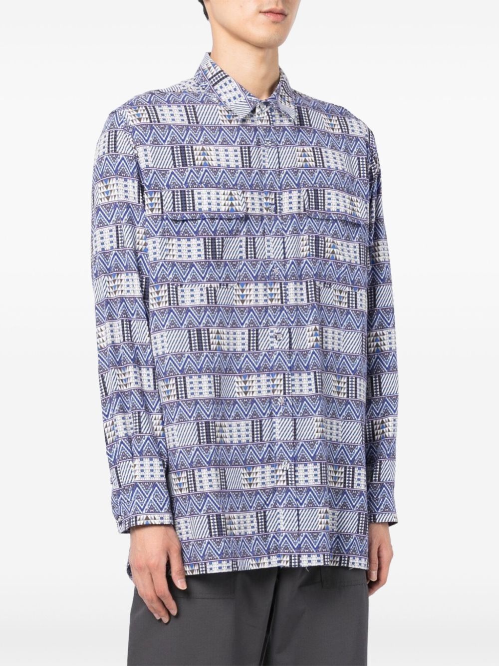patterned shirt - 3