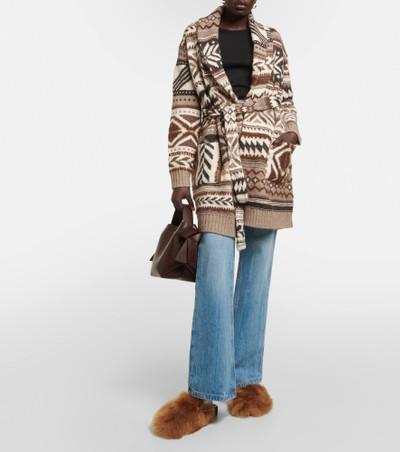 Alanui Journey shearling mules outlook