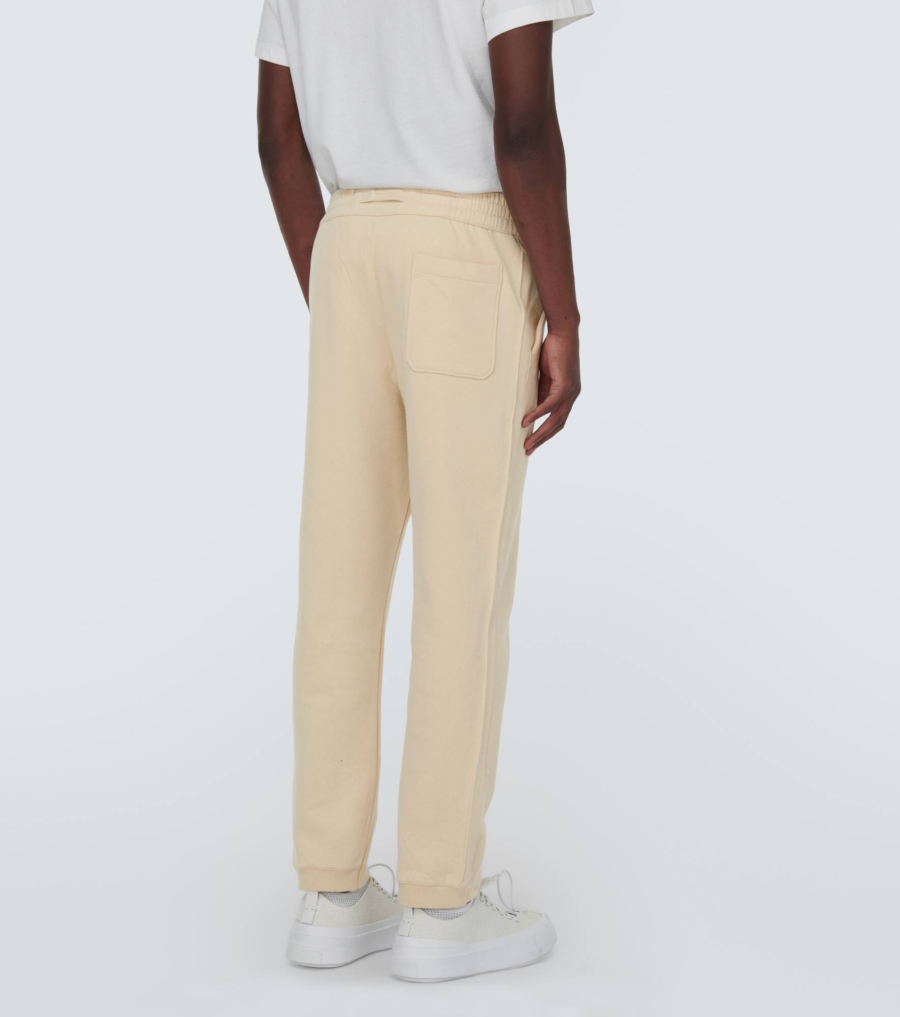 Cotton and cashmere sweatpants - 4