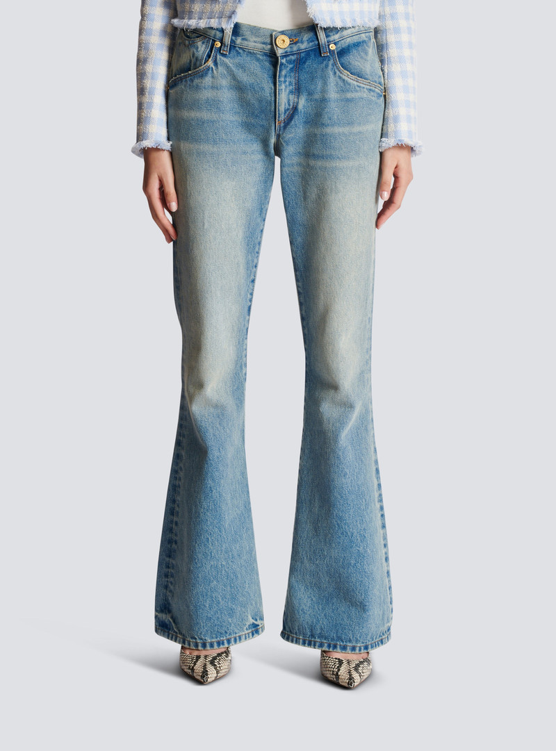 Western bootcut denim jeans 5