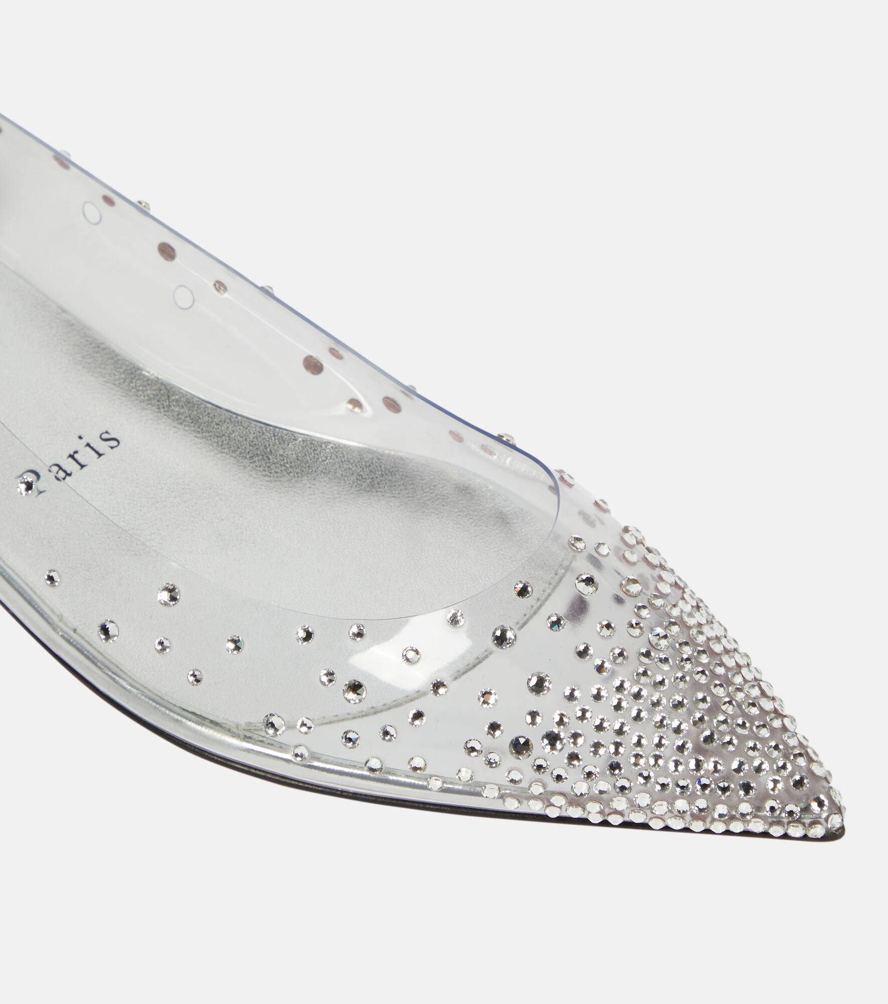 Degrastrass embellished ballet flats - 6