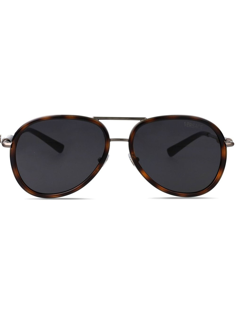 pilot-frame sunglasses 1