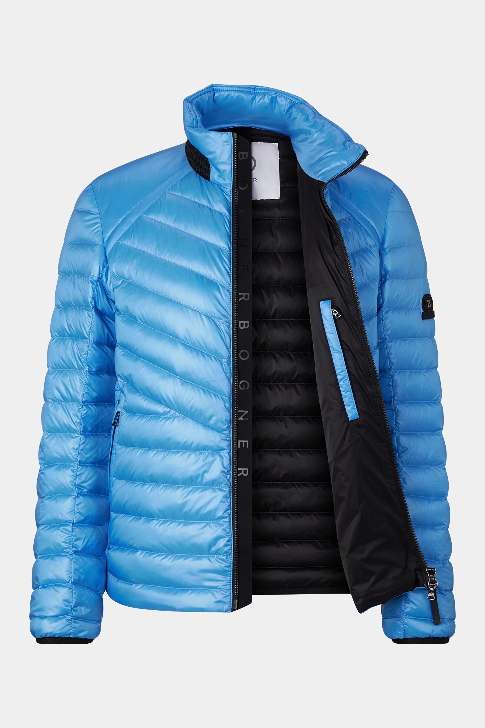 Liman lightweight down jacket in Ice blue - 7