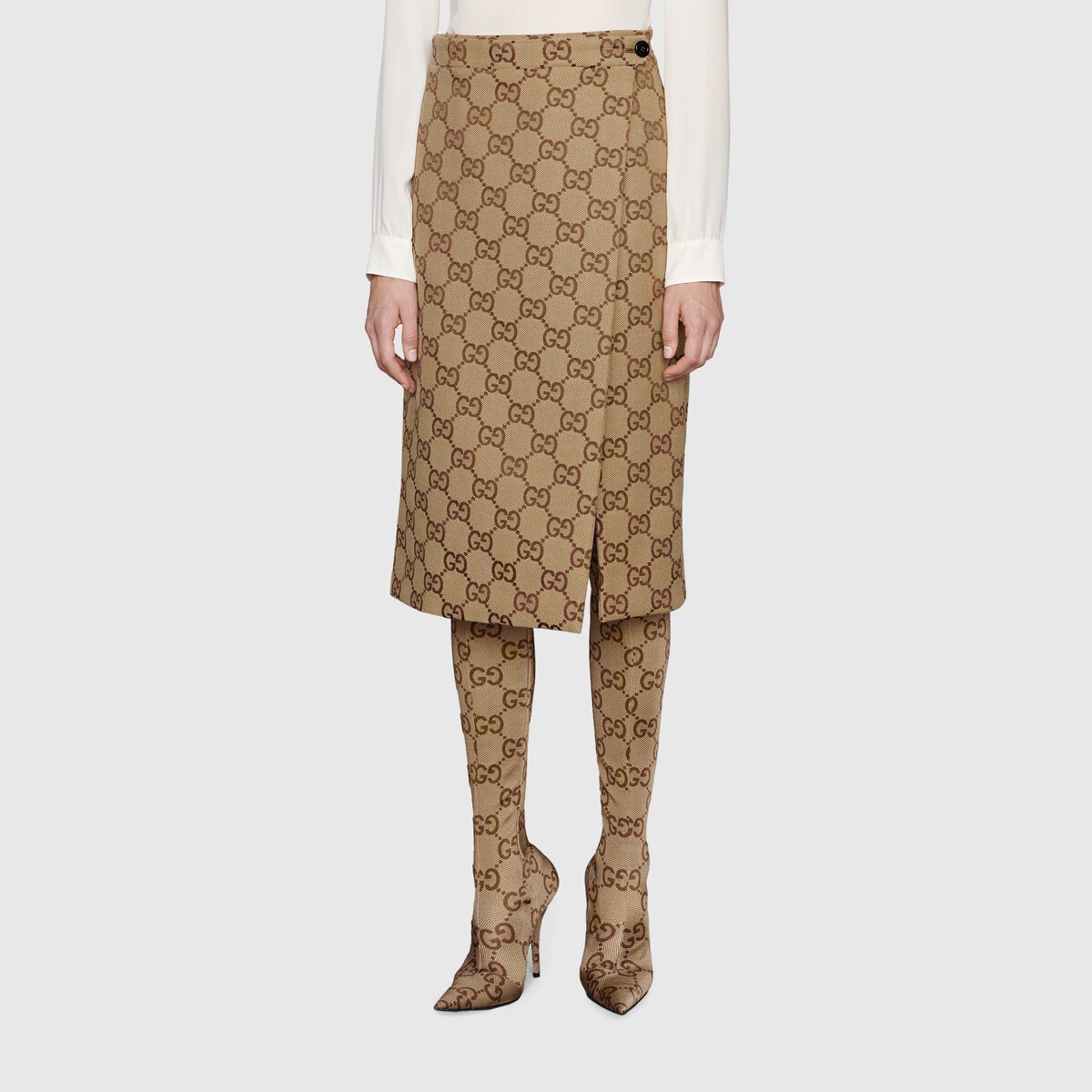 The Hacker Project maxi GG skirt - 2