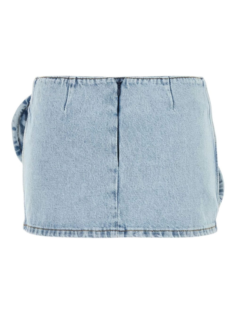 MAGDA BUTRYM Denim mini skirt outlook