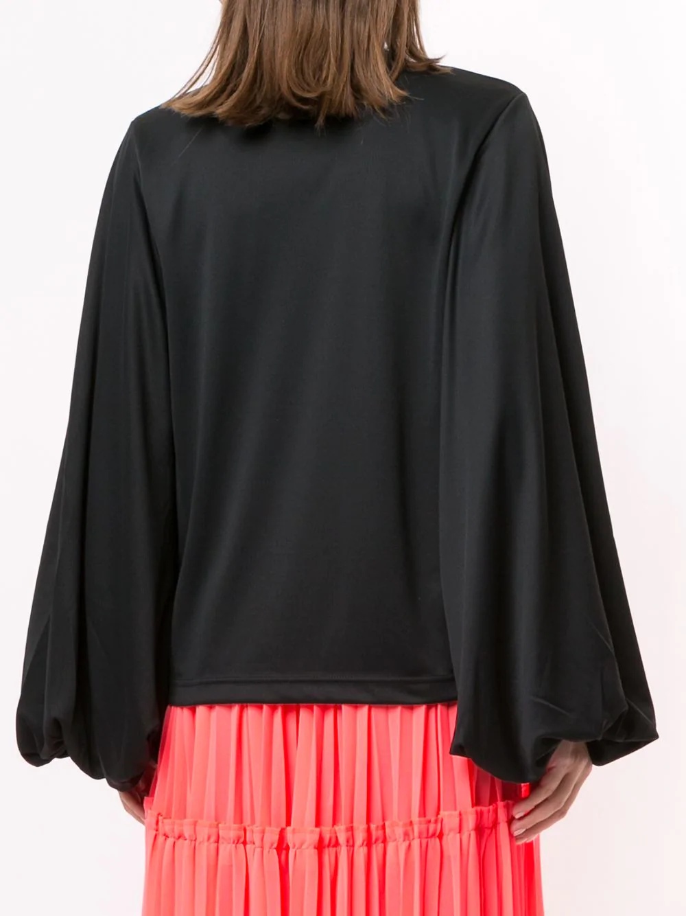 balloon-sleeve blouse - 4