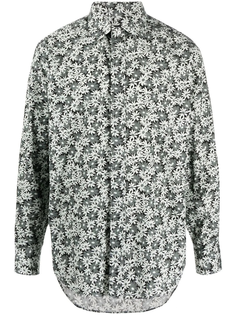 all-over floral-print shirt - 1