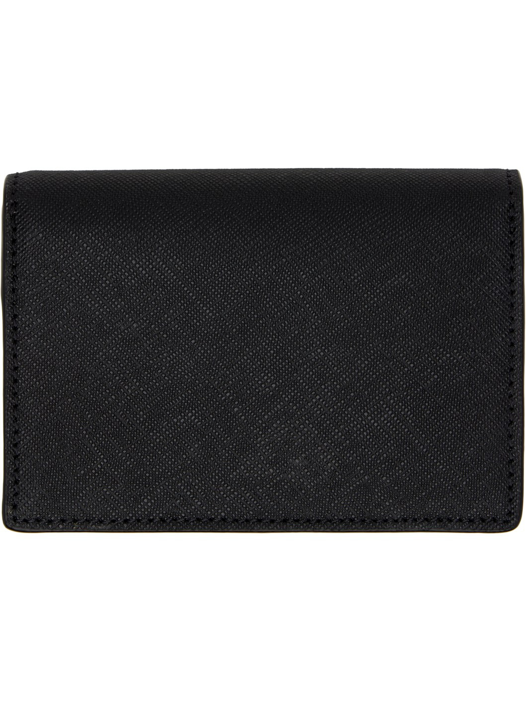 Black Saffiano Business Card Holder - 2