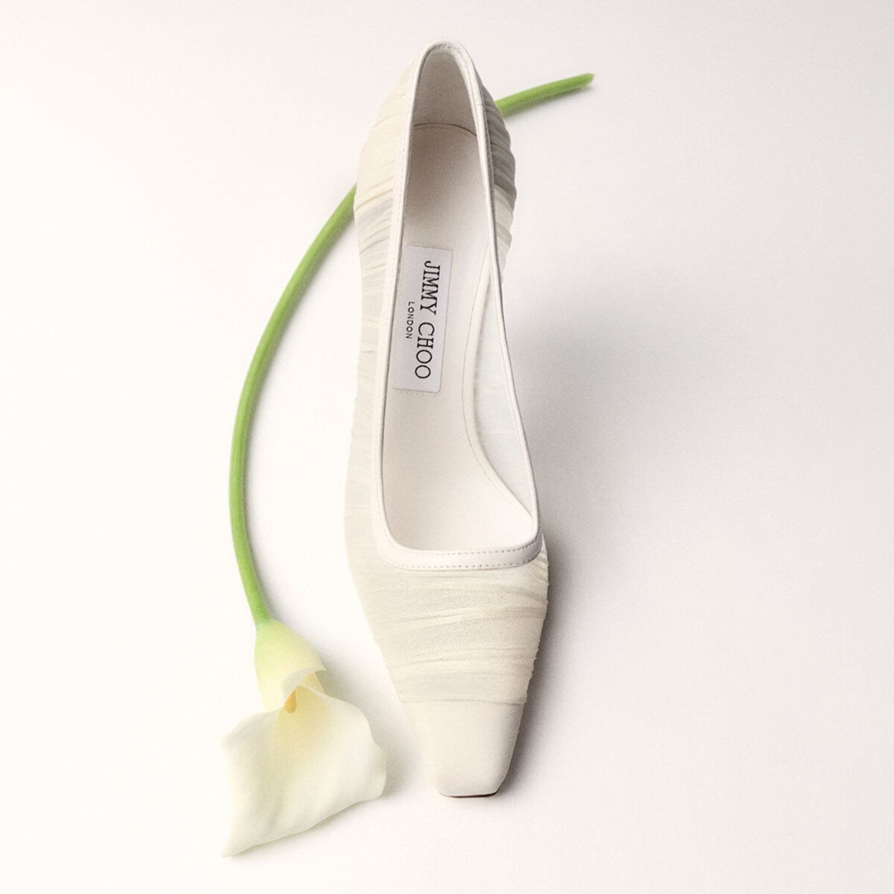 Lotta 100
Ivory Tulle and Nappa Pumps - 7